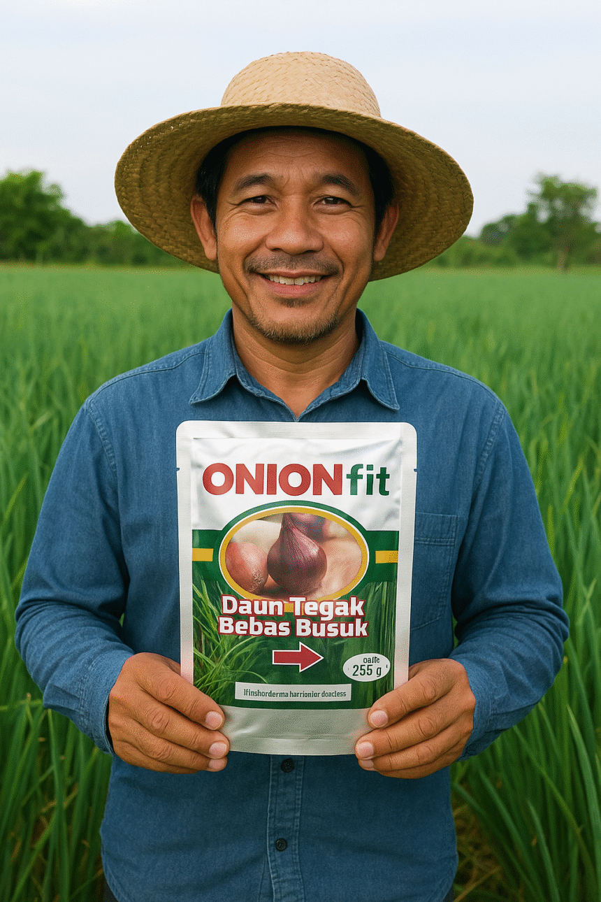 Bikin Daun Bawang Tetap Tegak & Bebas Busuk, Panen AUTO Menguntungkan!