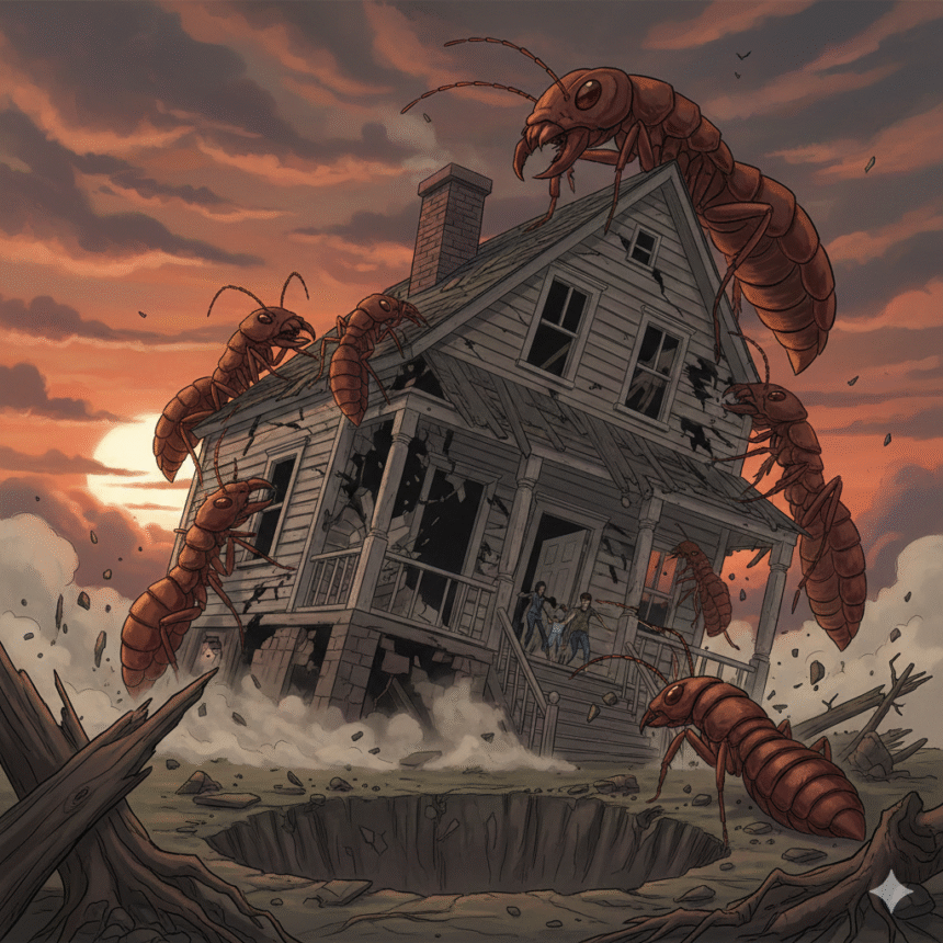 Rumahmu Sedang Diserang Tanpa Suara-Untungnya Ada Cara Cerdas Menghentikan Rayap dari Akar Masalahnya