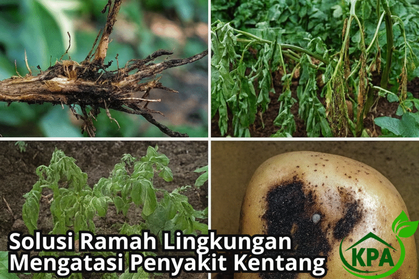 Solusi Ramah Lingkungan Mengatasi Penyakit Kentang: Memahami Layu Fusarium, Busuk Umbi, dan Peran Trichoderma sebagai Biofungisida Modern