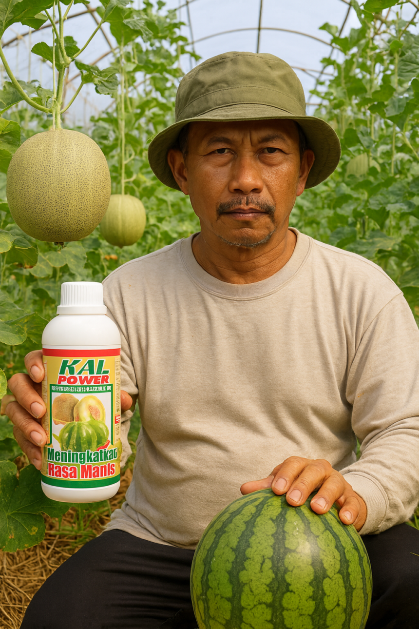 Rahasia Meningkatkan Rasa Manis Melon & Semangka Secara Alami