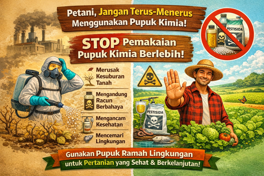 Perbedaan Pupuk Kimia dan Pupuk Hayati: Saatnya Petani Beralih ke yang Lebih Sehat