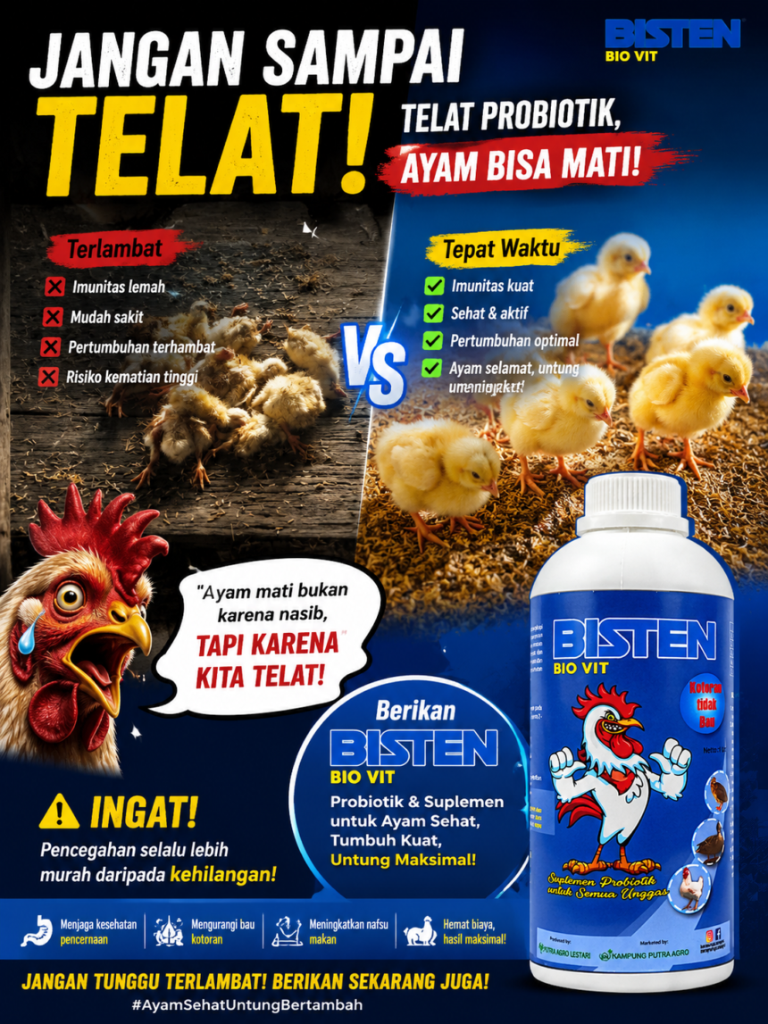 Cuma Tambah Ini, Bobot Ayam Bisa Naik Lebih Cepat!