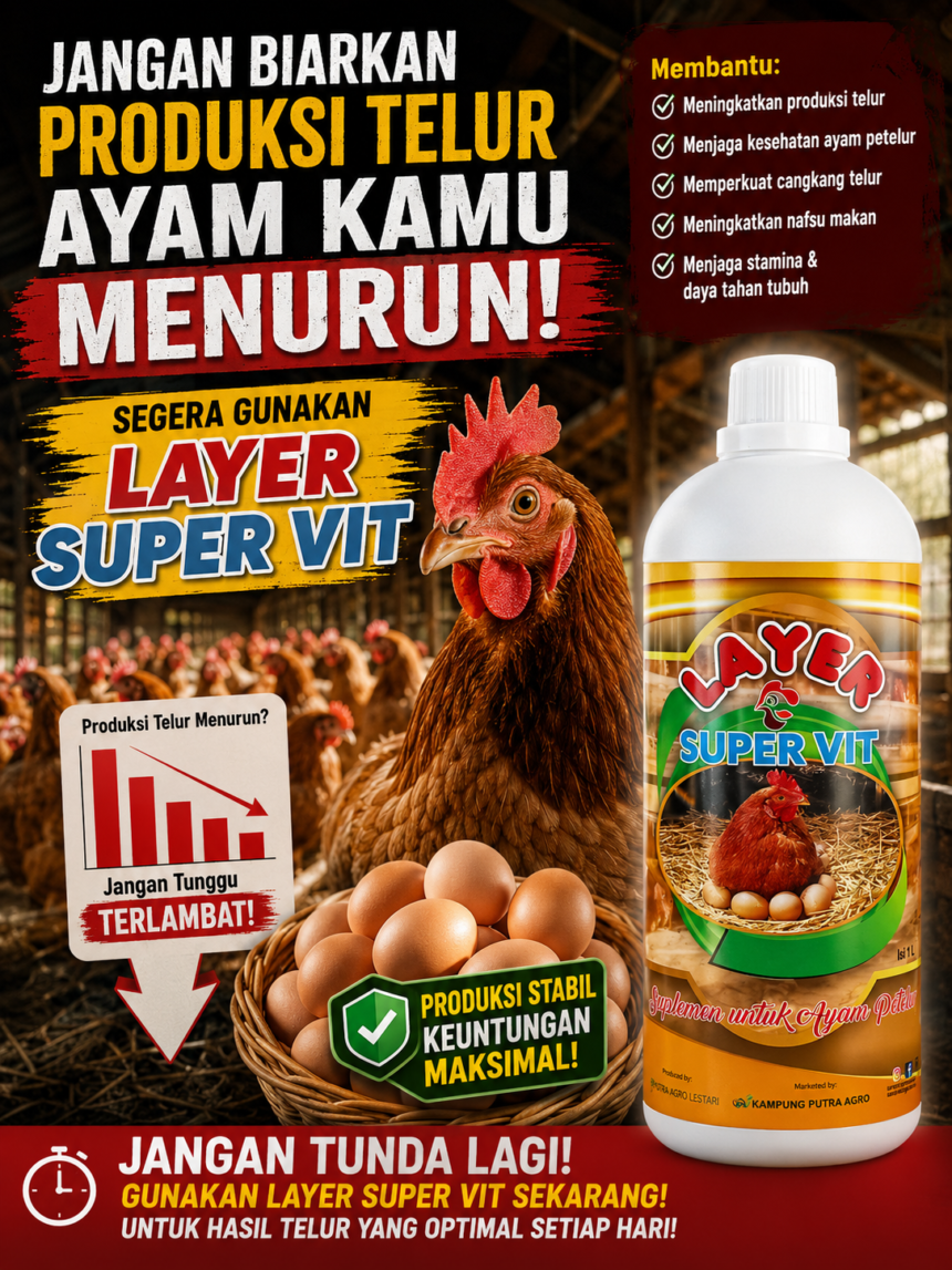 Mengapa Produktivitas Ayam Sering Menurun di Akhir Periode?