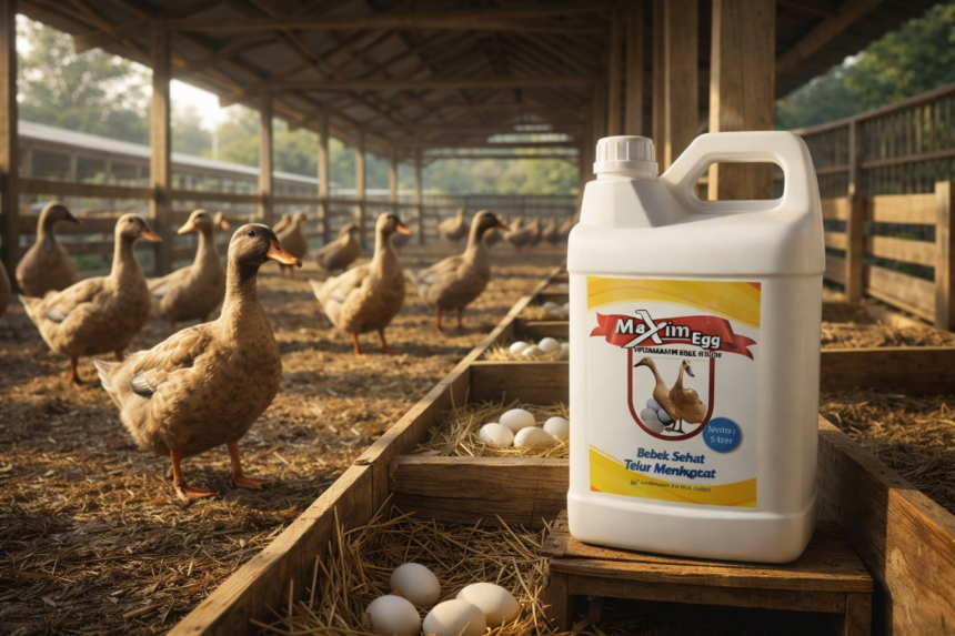 Mengapa Bebek Sehat Tetap Butuh Dukungan Produksi Telur?