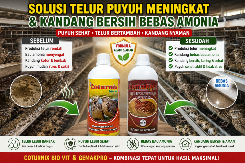 Solusi Lengkap Puyuh Sehat & Produksi Maksimal: Rahasia Peternak Sukses
